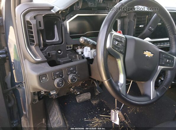 1GCPDKEK0NZ637384 2022 CHEVROLET SILVERADO Синий 