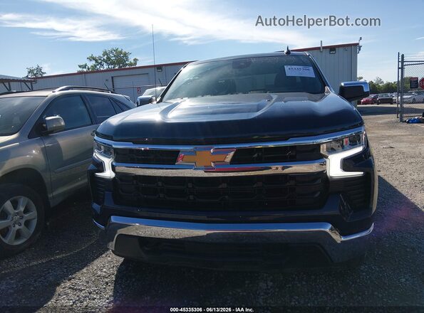 1GCPDKEK0NZ637384 2022 CHEVROLET SILVERADO Синий Вид задней части салона