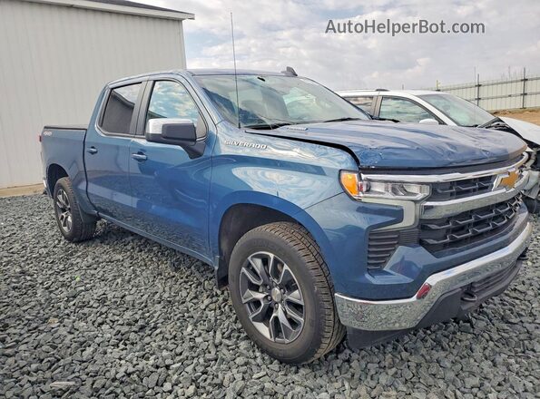 1GCPDKEK0RZ381446 2024 CHEVROLET SILVERADO Blue 