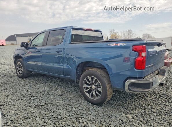1GCPDKEK0RZ381446 2024 CHEVROLET SILVERADO Blue 