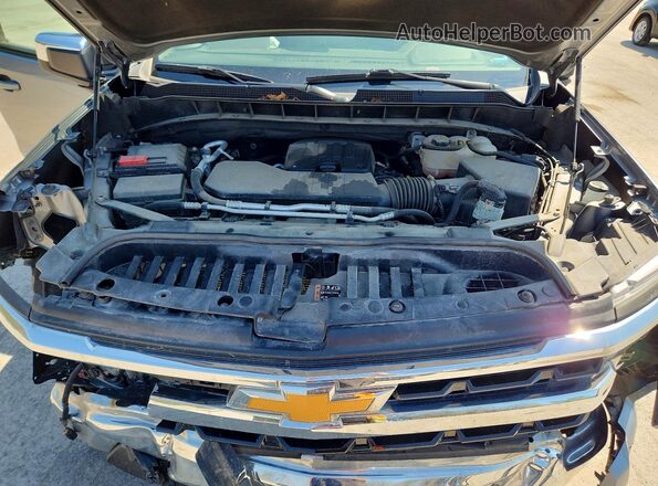 1GCPDKEK1RZ169400 2024 CHEVROLET SILVERADO Silver Widok wnętrza z tyłu