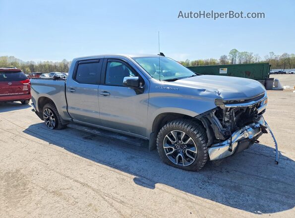 1GCPDKEK1RZ169400 2024 CHEVROLET SILVERADO Silver Przód prawy