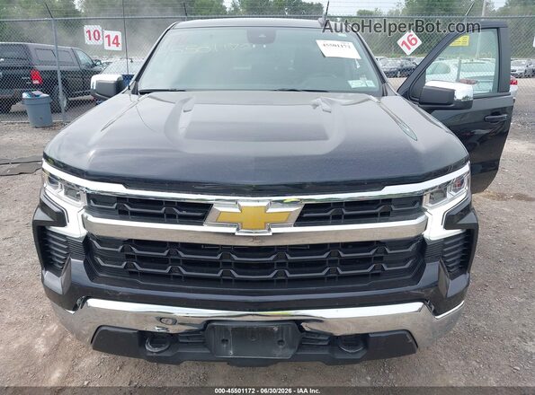 1GCPDKEK2RZ358007 2024 CHEVROLET SILVERADO Black წინა ხედი