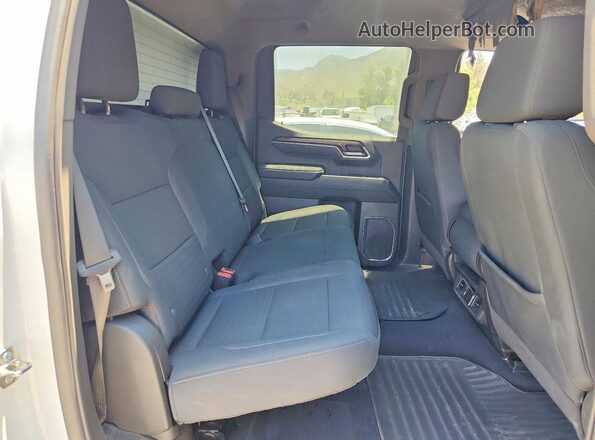 1GCPDKEK3RZ364026 2024 CHEVROLET SILVERADO White Rear seats view