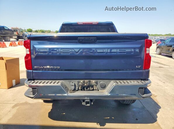 1GCPDKEK4NZ607160 2022 CHEVROLET SILVERADO Blue 