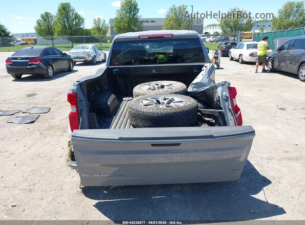 1GCPDKEK4RZ303820 2024 CHEVROLET SILVERADO Gray 