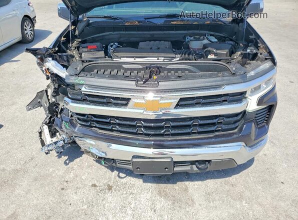 1GCPDKEK6PZ207703 2023 CHEVROLET SILVERADO Black Widok wnętrza z tyłu