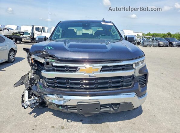 1GCPDKEK6PZ207703 2023 CHEVROLET SILVERADO Black Widok z przodu