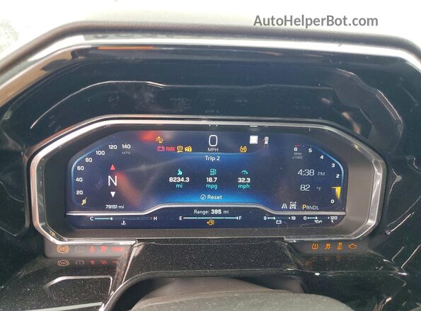 1GCPDKEK7PZ105567 2023 CHEVROLET SILVERADO Black Widok zestawu wskaźników