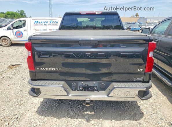 1GCPDKEK7PZ105567 2023 CHEVROLET SILVERADO Black Widok z tyłu
