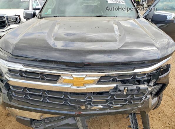 1GCPDKEK7PZ105567 2023 CHEVROLET SILVERADO Black Widok wnętrza z tyłu
