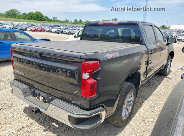 1GCPDKEK7PZ105567 2023 CHEVROLET SILVERADO Black Tył prawy