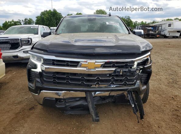 1GCPDKEK7PZ105567 2023 CHEVROLET SILVERADO Black Widok z przodu