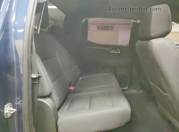1GCPDKEK9PZ109085 2023 CHEVROLET SILVERADO Blue Вид задніх сидінь