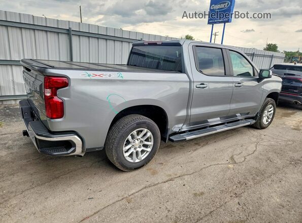 1GCPDKEKXRZ207433 2024 CHEVROLET SILVERADO Silver Հետևի աջ