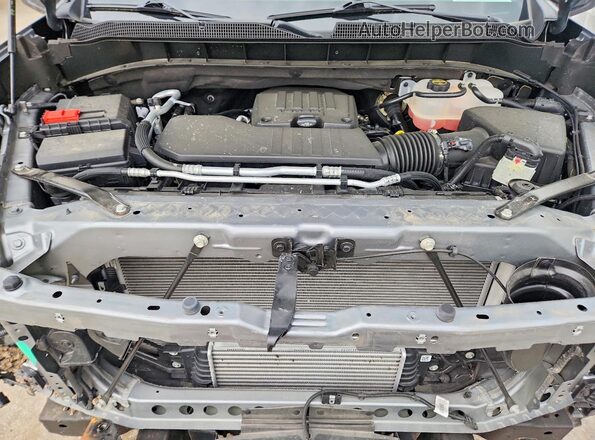 1GCPDKEKXRZ207433 2024 CHEVROLET SILVERADO Silver Սալոնի հետևի տեսք