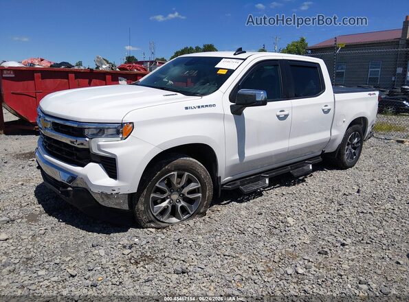 1GCPDKEKXRZ367117 2024 CHEVROLET SILVERADO White Front left
