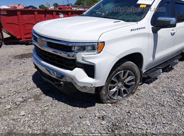 1GCPDKEKXRZ367117 2024 CHEVROLET SILVERADO White Front view