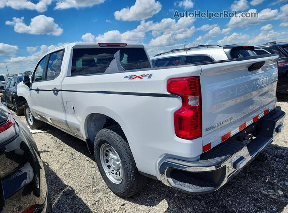 1GCPKAEK2SZ220022 2025 CHEVROLET SILVERADO Белый Задняя левая четверть