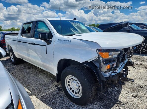 1GCPKAEK2SZ220022 2025 CHEVROLET SILVERADO Белый Передняя правая четверть