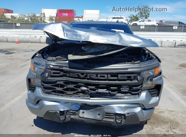 1GCPKBEK0SZ240923 2025 CHEVROLET SILVERADO Gray Vista del cuadro de instrumentos