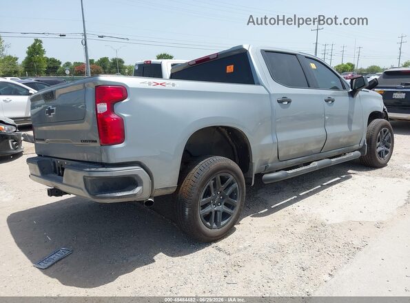 1GCPKBEK2TZ214650 2026 CHEVROLET SILVERADO Серый Задняя правая четверть