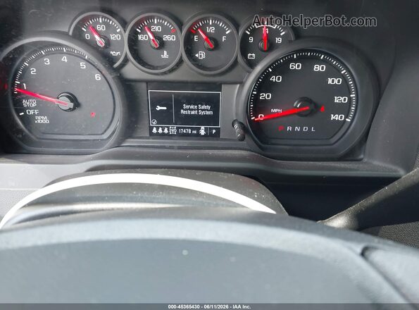 1GCPKBEK4TZ116025 2026 CHEVROLET SILVERADO Белый Вид задних сидений