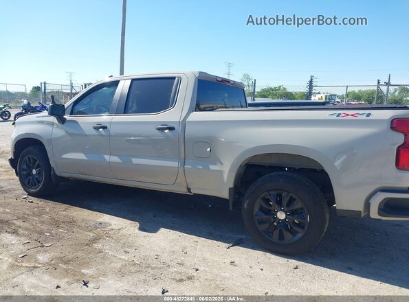 1GCPKBEK4TZ198726 2026 CHEVROLET SILVERADO Cream Սալոնի 360 աստիճան տեսք
