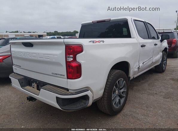 1GCPKBEK5TZ208776 2026 CHEVROLET SILVERADO Белый Задняя правая четверть