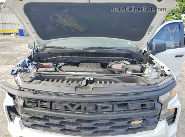 1GCPKBEK7SZ299967 2025 CHEVROLET SILVERADO Белый Вид задней части салона