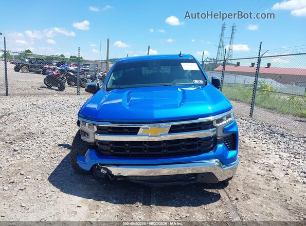 1GCPKKEK9SZ203076 2025 CHEVROLET SILVERADO Blue Սարքավորումների վահանակի տեսք
