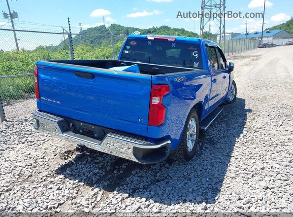 1GCPKKEK9SZ203076 2025 CHEVROLET SILVERADO Blue Հետևի աջ
