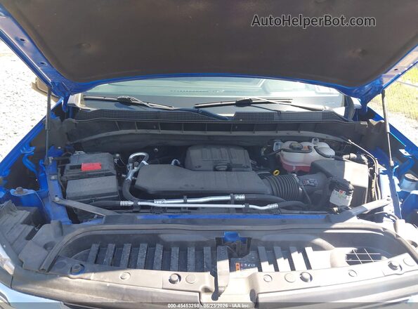 1GCPKKEK9SZ203076 2025 CHEVROLET SILVERADO Blue Հետևի տեսք