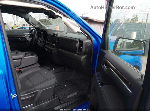 1GCPKWEK8TZ224963 2026 CHEVROLET SILVERADO Blue Вид салону спереду