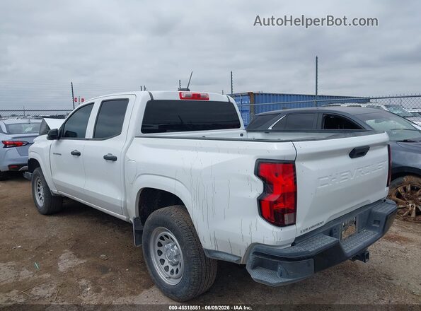 1GCPSBEK3R1245722 2024 CHEVROLET COLORADO White Rear left