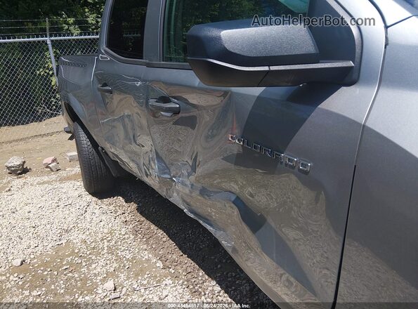 1GCPSBEK6S1129386 2025 CHEVROLET COLORADO Gray Вид задньої частини салону