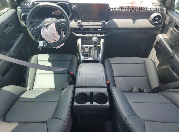 1GCPSBEK9S1173107 2025 CHEVROLET COLORADO Black Առջևի վահանակի տեսք