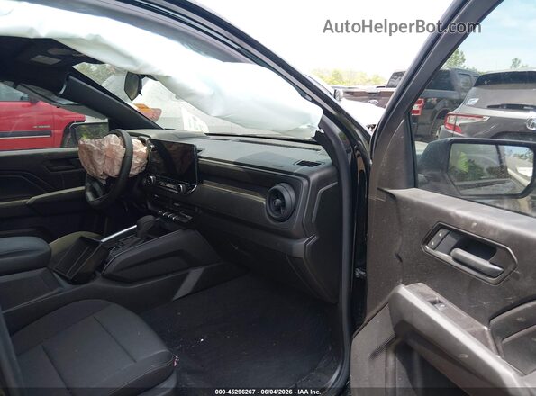 1GCPSBEK9S1216814 2025 CHEVROLET COLORADO Black Widok wnętrza z przodu