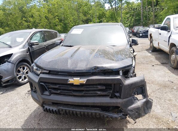 1GCPSBEK9S1216814 2025 CHEVROLET COLORADO Black Widok zestawu wskaźników