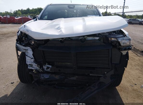 1GCPSBEKXS1113627 2025 CHEVROLET COLORADO White Widok z przodu