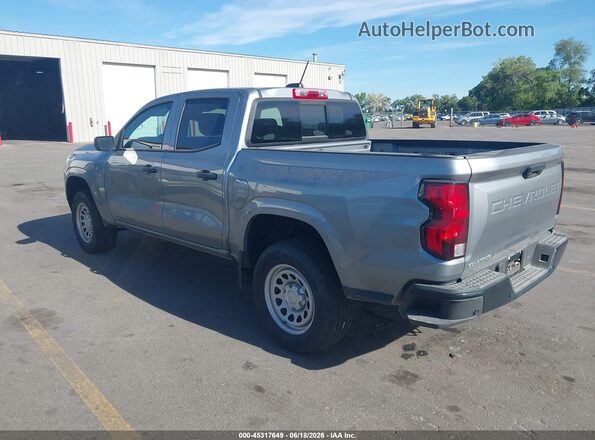 1GCPSBEKXT1174719 2026 CHEVROLET COLORADO Gray უკანა მარცხენა
