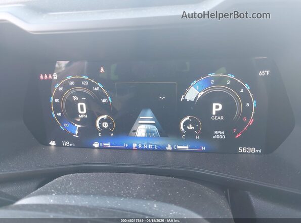 1GCPSBEKXT1174719 2026 CHEVROLET COLORADO Gray 