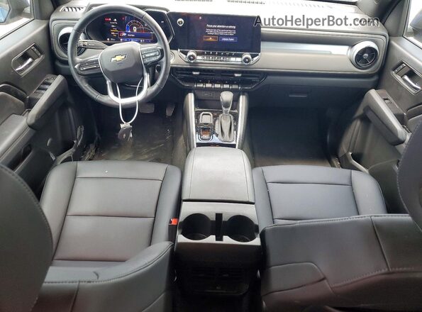 1GCPSCEK0R1123650 2024 CHEVROLET COLORADO Blue Вид панелі приладів