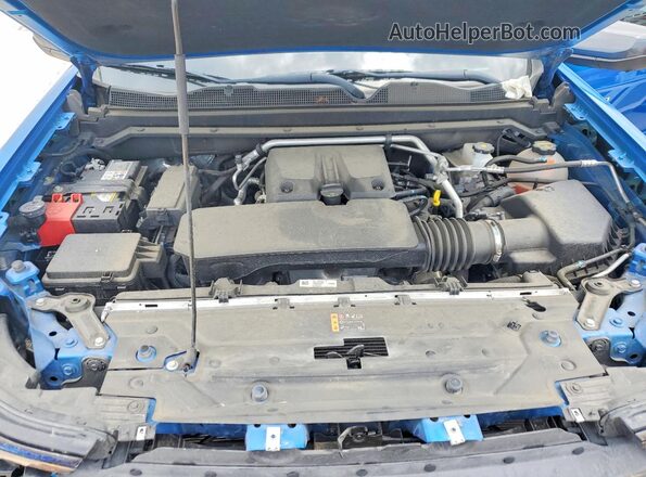 1GCPSCEK0R1123650 2024 CHEVROLET COLORADO Blue Вид задньої частини салону