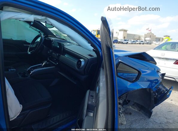 1GCPSCEK0R1124314 2024 CHEVROLET COLORADO Blue Front interior view