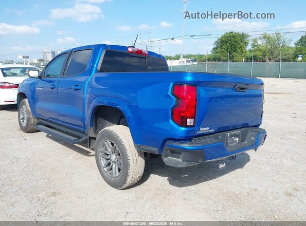 1GCPSCEK0R1124314 2024 CHEVROLET COLORADO Blue Rear left