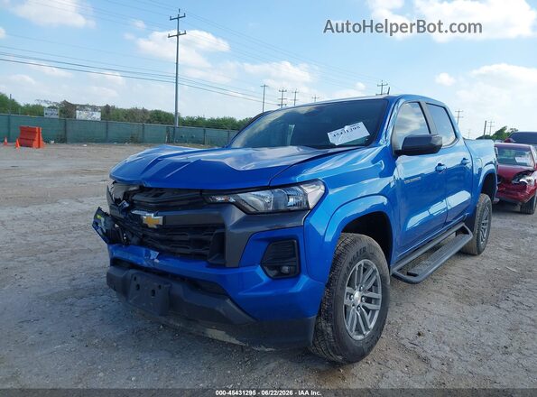 1GCPSCEK0R1124314 2024 CHEVROLET COLORADO Blue Front view