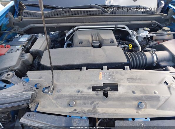 1GCPSCEK0R1124314 2024 CHEVROLET COLORADO Blue Rear view