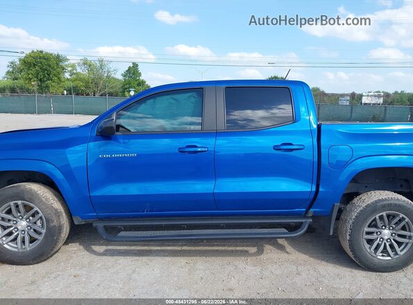 1GCPSCEK0R1124314 2024 CHEVROLET COLORADO Blue 360 interior view