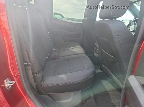 1GCPSCEK1R1121695 2024 CHEVROLET COLORADO Burgundy Հետևի նստատեղերի տեսք